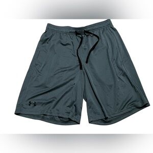 Under Armour‎ tech Men's Gray mesh Athletic Shorts size medium adjustable